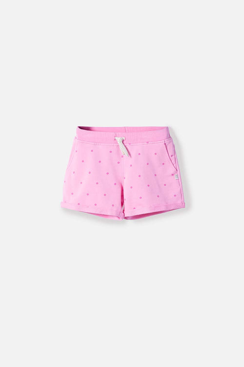 GIRL'S PINK DRAWSTRING SHORTS