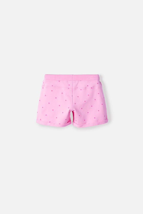 GIRL'S PINK DRAWSTRING SHORTS