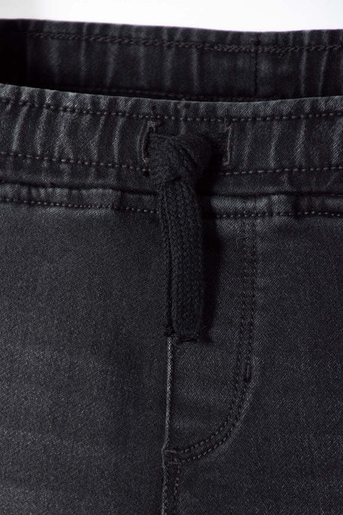 LITTLEMIC BERMUDA SHORTS WITH BLACK DRAWSTRING FOR BOYS 2T TO 5T