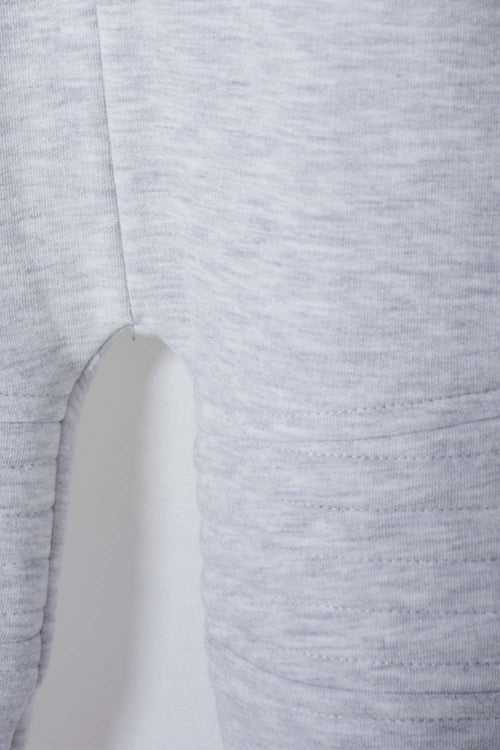 LITTLEMIC GRAY JOGGERS FOR BABY BOYS