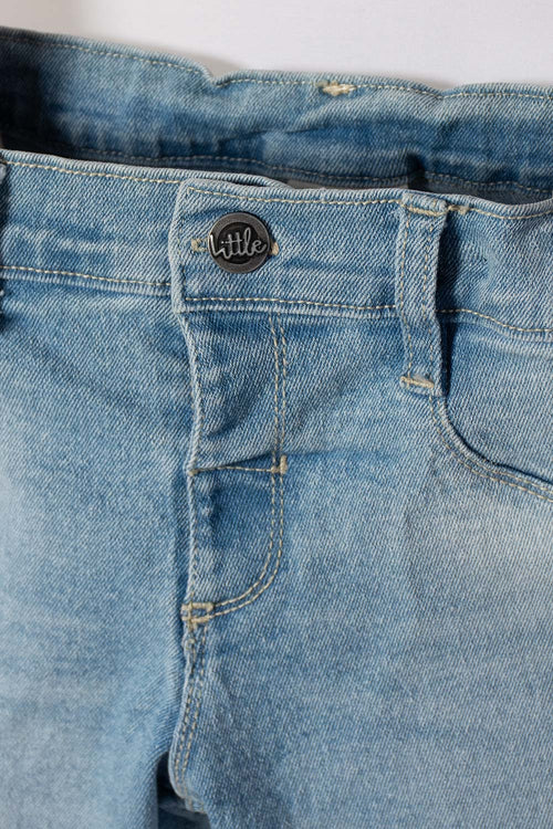 LITTLEMIC WIDE-LEG JEANS FOR GIRLS 2T TO 5T