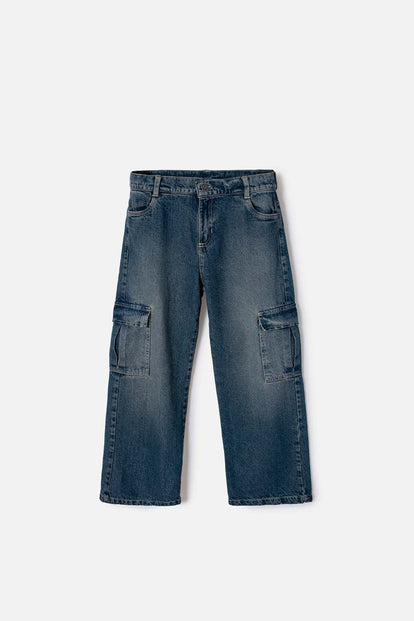 JEANS DE MIC AZUL PARA NIÑO