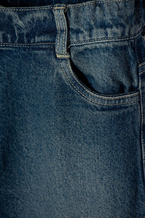 BOYS' BLUE DENIM JEANS