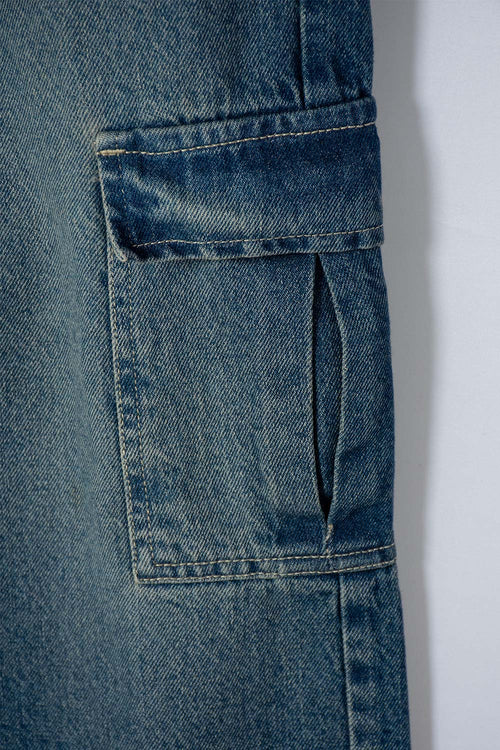 BOYS' BLUE DENIM JEANS