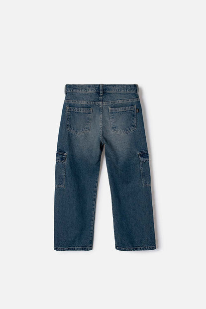 JEANS DE MIC AZUL PARA NIÑO