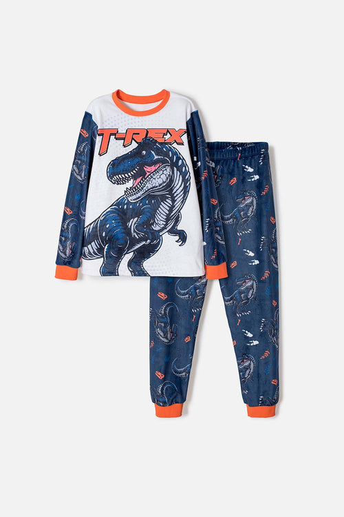 MIC LONG-SLEEVED MULTICOLOR PAJAMA SET FOR BOYS