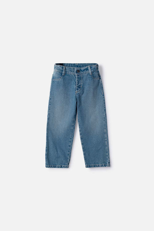 LITTLEMIC BLUE DENIM JEANS FOR BOYS 2T TO 6T