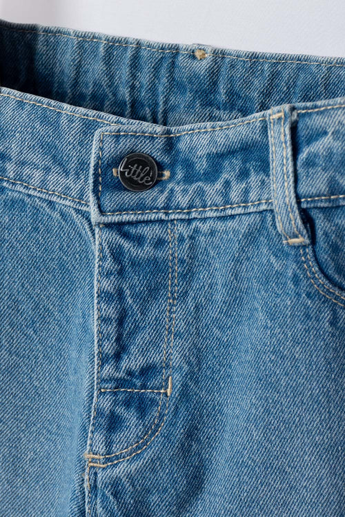 LITTLEMIC BLUE DENIM JEANS FOR BOYS 2T TO 6T