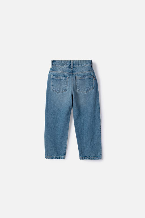 LITTLEMIC BLUE DENIM JEANS FOR BOYS 2T TO 6T