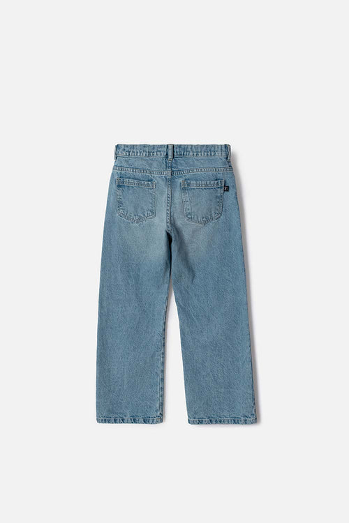 BLUE JEAN WITH POCKETS FOR BOY