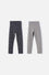 PACK X2 LEGGING DE LITTLEMIC MULTICOLOR PARA NIÑA 2T A 6T
