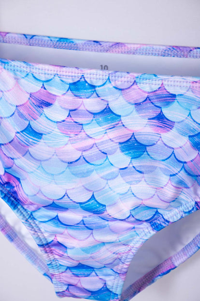 CONJUNTO DE BAÑO MIC MANGA LARGA MORADO PARA NIÑA