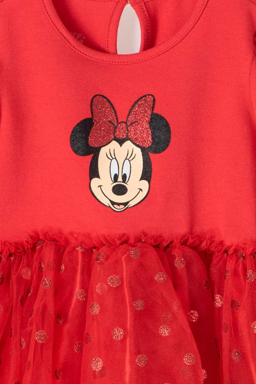 MINNIE MOUSE RED TUTU DRESS FOR GIRLS 2T TO 5T