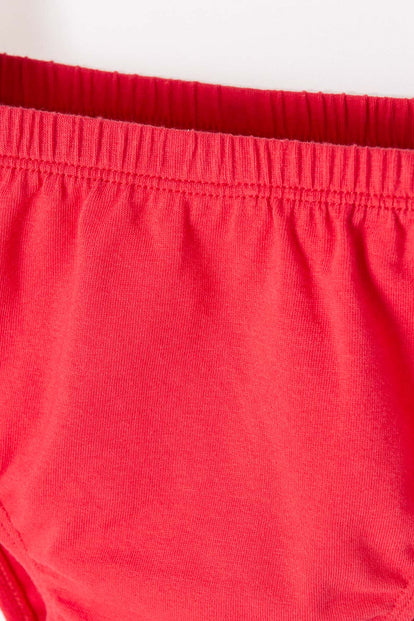 VESTIDO DE MINNIE MOUSE CON FALDA EN TUTÚ  ROJO PARA NIÑA 2T A 5T