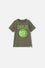 CAMISETA DE HULK MANGA CORTA VERDE PARA NIÑO 2T A 5T