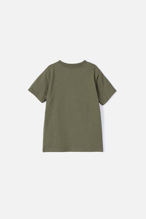 HULK SHORT SLEEVE GREEN T-SHIRT FOR BOYS 2T TO 5T