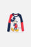 CAMISETA DE MICKEY MOUSE MULTICOLOR MANGA LARGA PARA NIÑO 2T A 5T