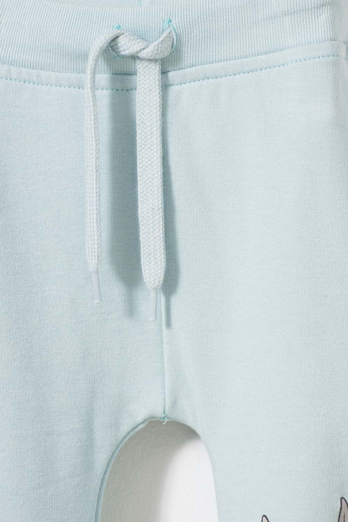 LOONEY TUNES OUTFIT WITH IVORY AND BABY BLUE PANTS UNISEX