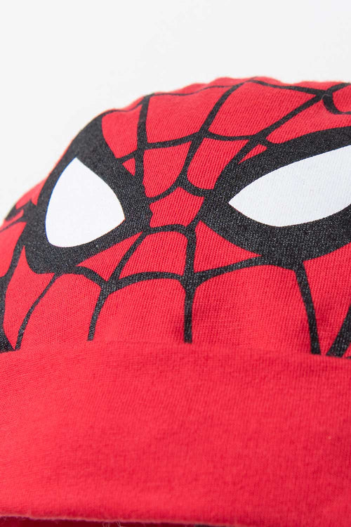 RED SPIDER-MAN BLUE LONG SLEEVE BODYSUIT FOR BABY BOY