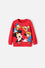 BUZO DE MICKEY & FRIENDS CERRADO ROJO UNISEX