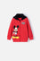 BUZO DE MICKEY MOUSE ROJO CON CAPUCHA PARA NIÑO 2T A 5T