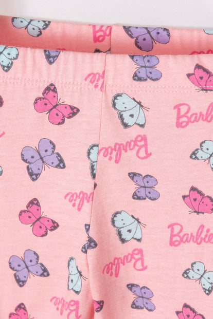 PIJAMA DE BARBIE MANGA LARGA MULTICOLOR PARA NIÑA