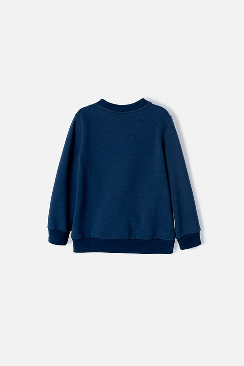 NASA DARK BLUE CLOSED SWEATSHIRT FOR BOY 2T TO 5T