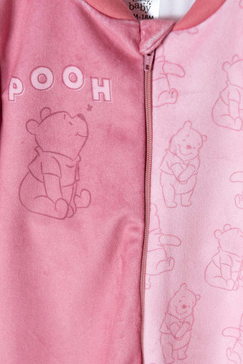 PINK WINNIE THE POOH ONESIE FOR BABY GIRL