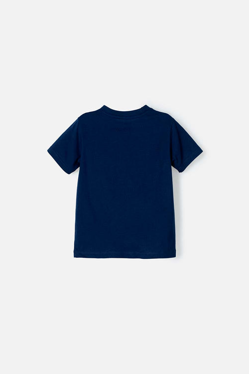 BOY'S BLUE JURASSIC WORLD SHORT SLEEVE T-SHIRT