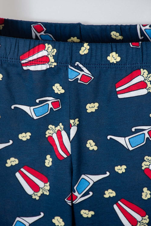 MICKEY MOUSE MULTICOLOR SHORT SLEEVE PAJAMAS FOR BOYS 2T TO 5T