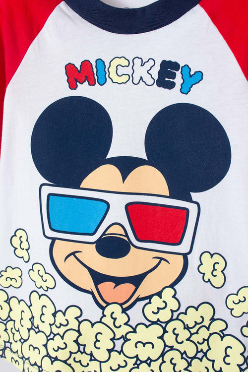 MICKEY MOUSE MULTICOLOR SHORT SLEEVE PAJAMAS FOR BOYS 2T TO 5T