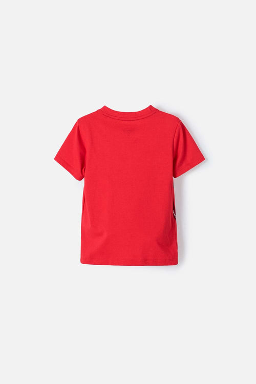 CARS SHORT SLEEVE T-SHIRT RED FOR BOYS 2T TO 5T