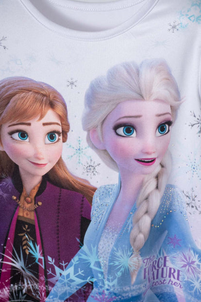 CONJUNTO DE FROZEN MULTICOLOR MANGA CORTA PARA NIÑA 2T A 5T