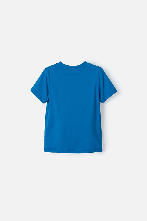 SUPERMAN SHORT SLEEVE T-SHIRT ROYAL BLUE FOR BOYS 2T TO 5T