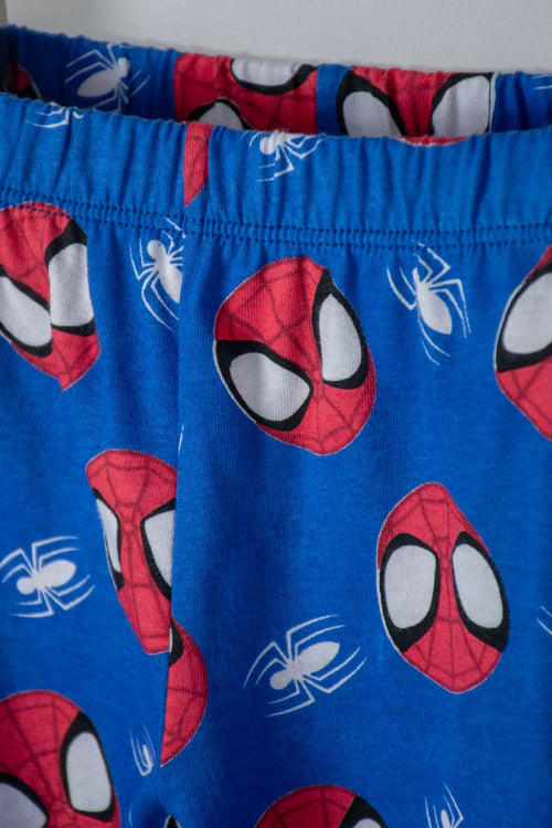 SPIDEY AND HIS AMAZING FRIENDS BLUE AND RED PAJAMAS FOR BOYS SIZES 2T TO 5T