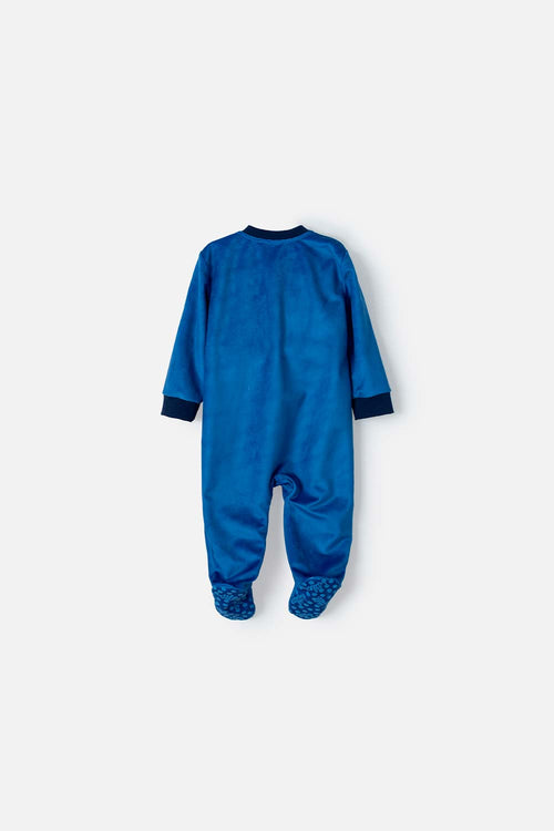 MICKEY MOUSE BLUE ONESIE PAJAMAS FOR BABY BOYS