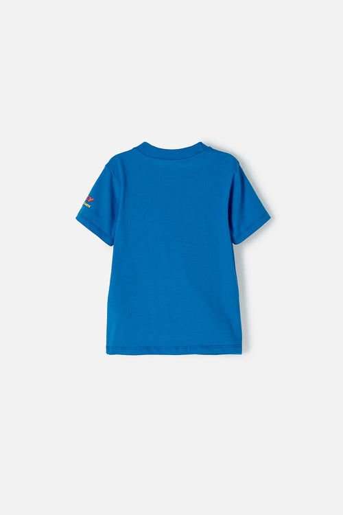 SPIDEY AND HIS AMAZING FRIENDS BLUE SHORT SLEEVE T-SHIRT FOR BOYS 2T TO 5T