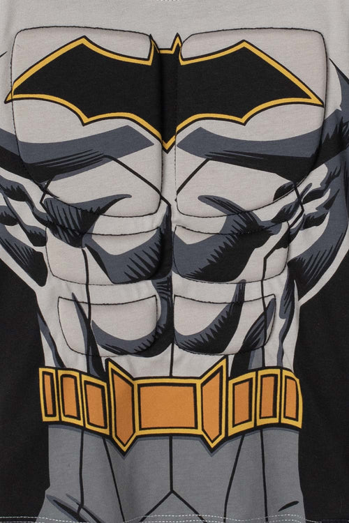 BATMAN SHORT SLEEVE GRAY T-SHIRT FOR BOYS 2T TO 5T
