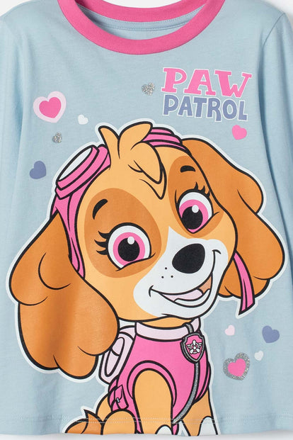 PIJAMA DE PAW PATROL MANGA LARGA MULTICOLOR PARA NIÑA 2T A 5T