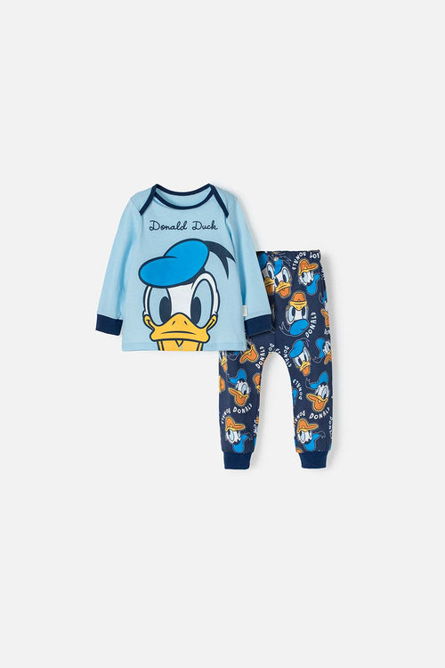 DONALD DUCK PAJAMAS WITH LONG BLUE PANTS FOR BABY BOYS