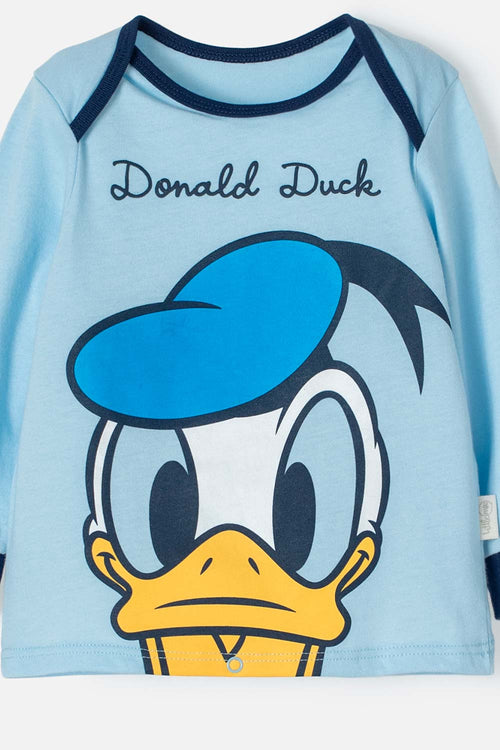 DONALD DUCK PAJAMAS WITH LONG BLUE PANTS FOR BABY BOYS