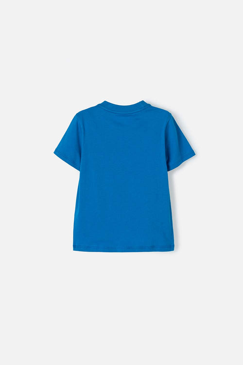 NASA SHORT-SLEEVED T-SHIRT BLUE FOR BOYS 2T TO 5T