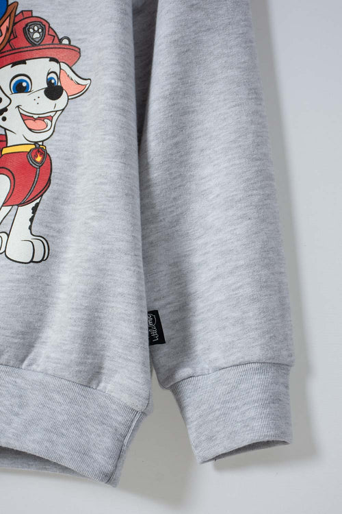 PAW PATROL RED AND GREY HEATHER SET FOR BOYS 2T TO 6T