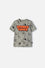CAMISETA DE LOS LOONEY TUNES VERDE MANGA CORTA PARA NIÑO 2T A 5T