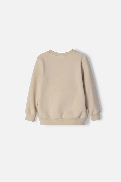 LOONEY TUNES CLOSED KHAKI HOODIE FOR BOYS 2T TO 5T
