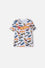 CAMISETA HOT WHEELS MANGA CORTA MULTICOLOR PARA NIÑO 2T A 6T
