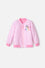 CHAQUETA DE BLUEY ROSADA CON CIERRE AJUSTABLE EN FRENTE PARA NIÑA 2T A 6T