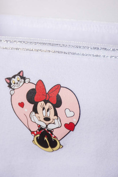 2-PACK MINNIE MOUSE MULTICOLOR PANTIES FOR GIRLS 2T TO 5T