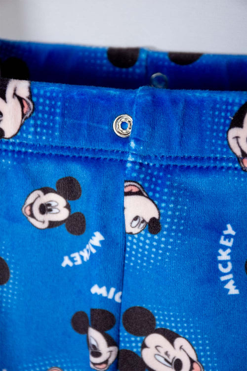 MICKEY MOUSE PAJAMAS WITH LONG MULTICOLORED PANTS FOR BABY BOY