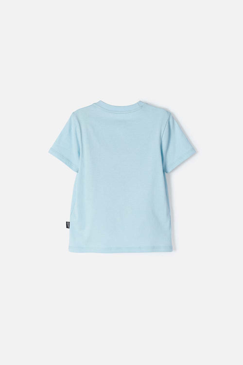 BLUE SUPERMAN PRINTED T-SHIRT FOR BOYS 2T TO 5T